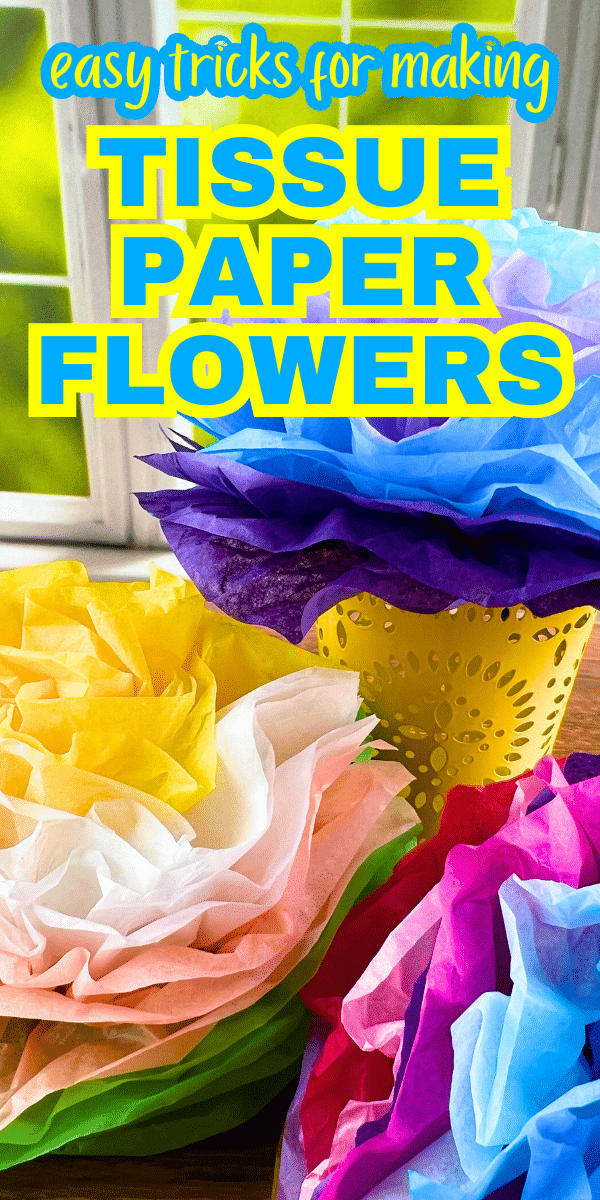 Simple Paper Flowers - Sugar Bee Crafts