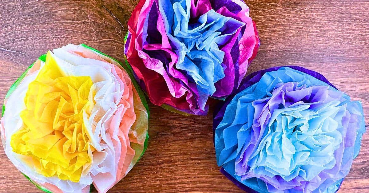 6 Tiny Paper Flowers, Paper Crafts