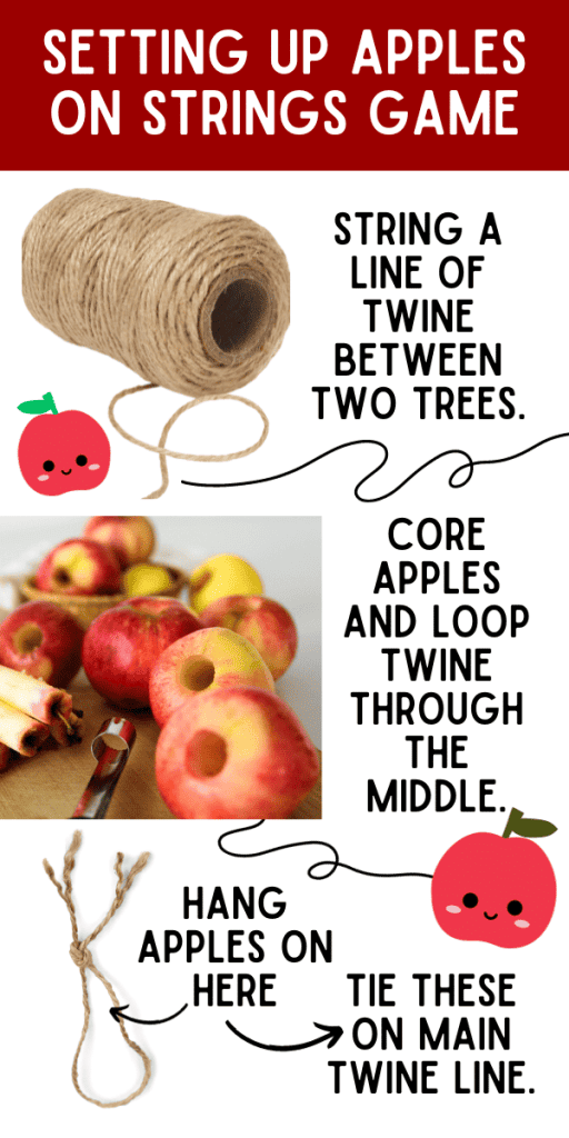 Apple On A String Game For Kids