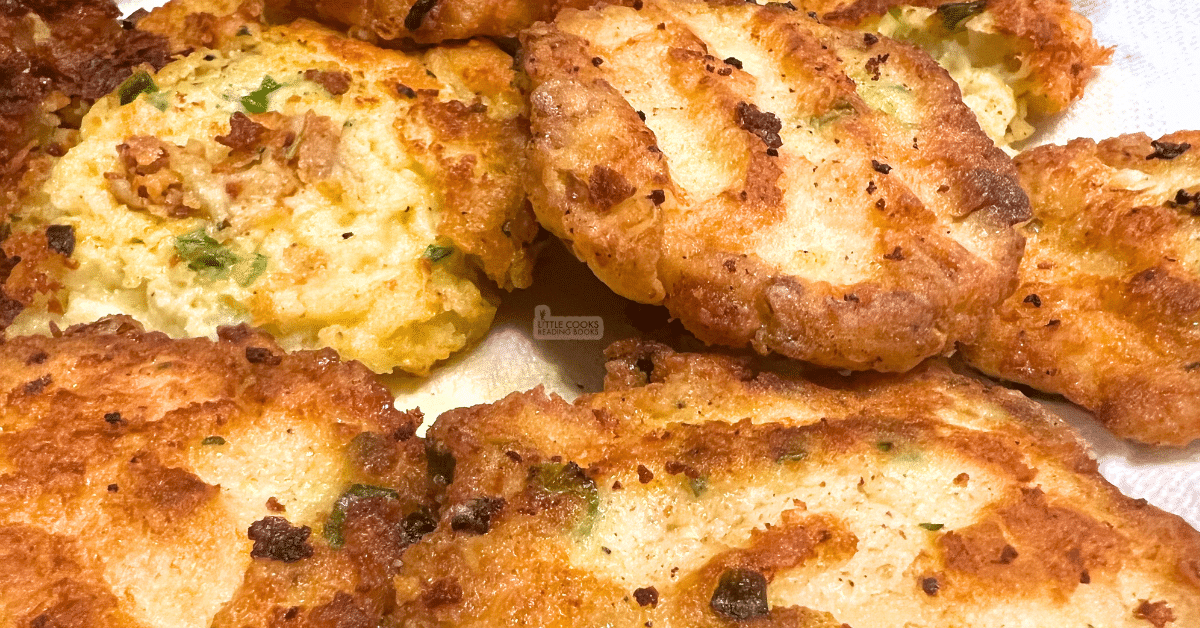 Crispy Leftover Mashed Potato Cakes leftover mashed potato cakes