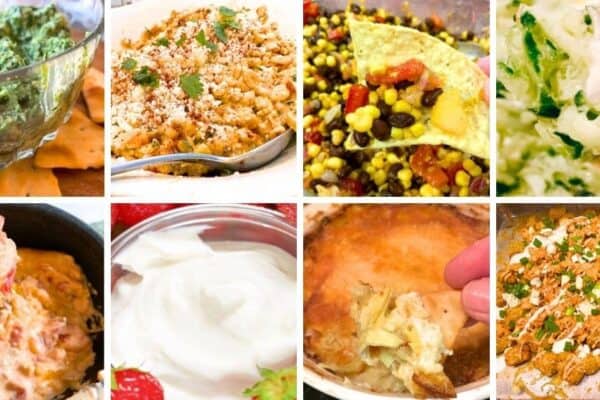 BBQ Cookout Dips And Best Summer Appetizer Recipes different photos of dips and appetizers