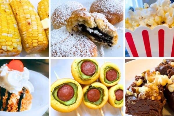 Easy Fair Foods Recipes To Make At Home - different fair foods and festival foods