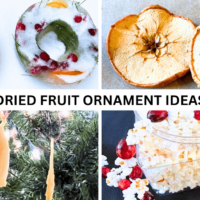 DIY Dried Fruit Ornaments for Christmas and Winter Solstice Crafts - COLLAGE OF CHRISTMAS CRAFTS