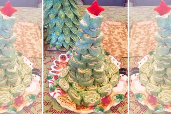 Christmas Pinwheels Tree Appetizer