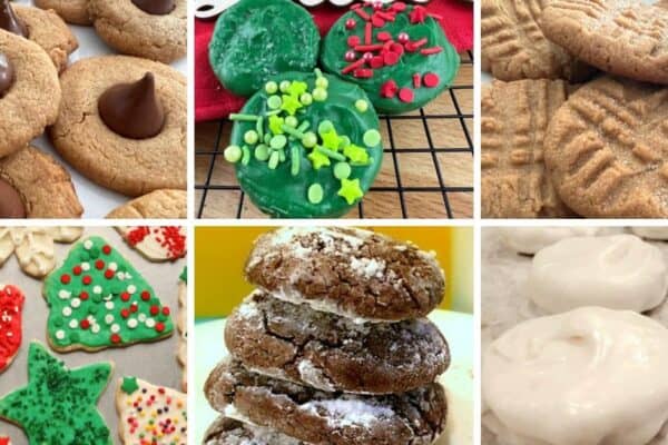 Collage of Easy Cookie Recipes Christmas Cookie Swap Exchange - Easy Holiday Cookie Recipes and Easy Christmas Candies Recipes