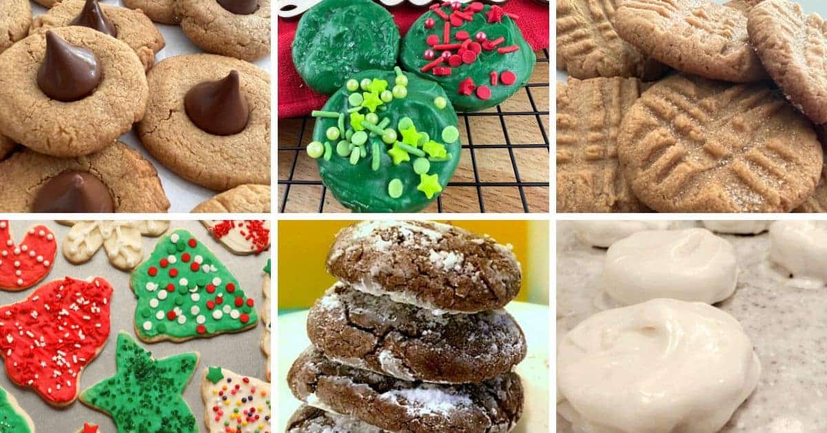 Collage of Easy Cookie Recipes Christmas Cookie Swap Exchange - Easy Holiday Cookie Recipes and Easy Christmas Candies Recipes