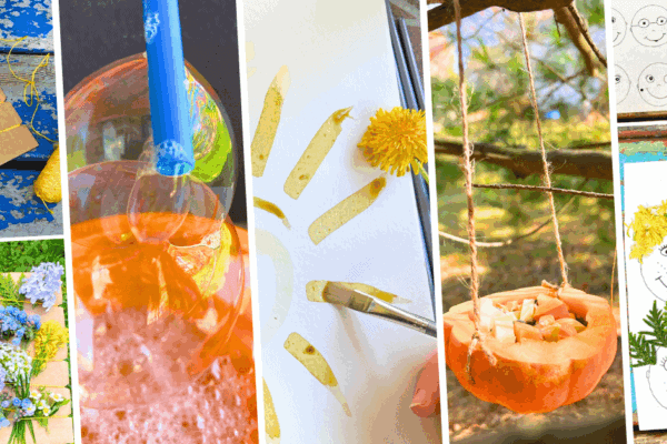 different pictures of Fun Summer Camp Crafts for DIY Activities