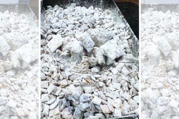 puppy chow muddy buddies recipe for large groups (big batches)