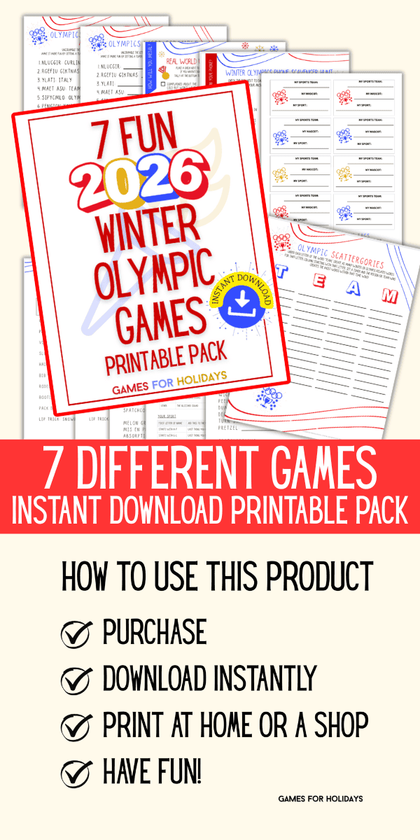 OLYMPIC GAMES PRINTABLE OLYMPIC GAMES PRINTABLE