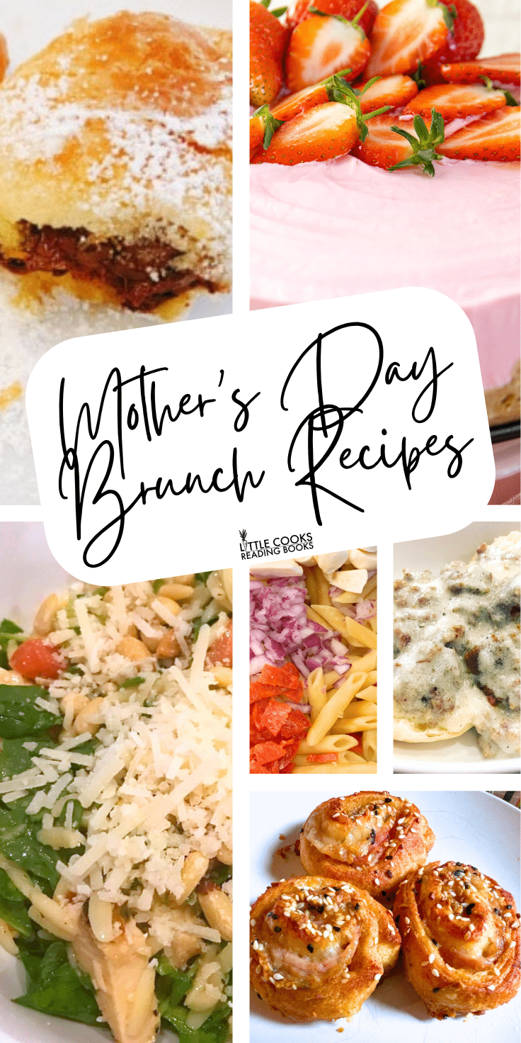20 Easy Mother's Day Brunch Ideas To Celebrate Mom Mother's Day brunch ideas - different images of breakfast recipes and brunch recipes for a brunch party with text overlay
