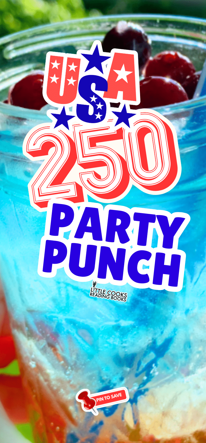 Red White Blue Patriotic Party Punch for July 4 red white and blue drink party punch for America 250 celebration for July 4th