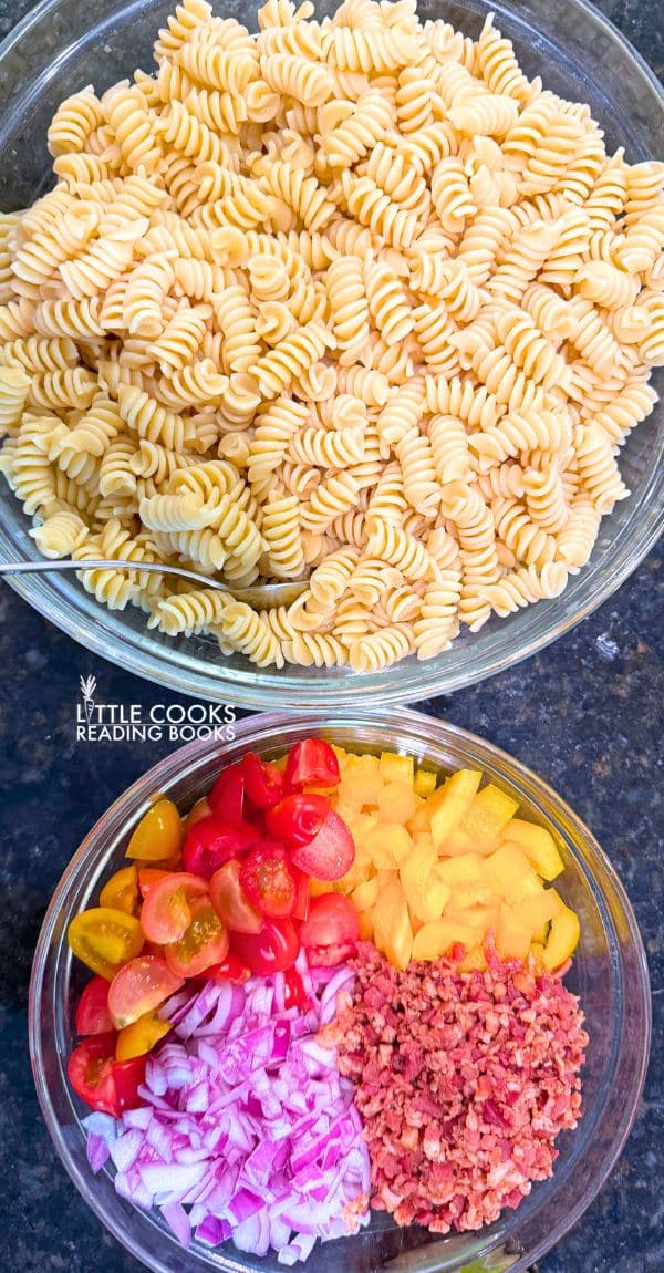 Bacon and Chicken Pasta Salad Recipe Chicken Bacon Pasta Salad Ingredients