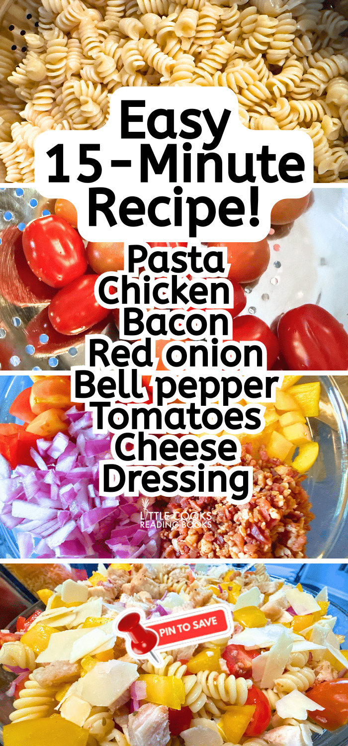Easy Quick Meals 15 Minute Recipes for Pasta Salad easy dinner recipe for 15 minutes recipes - pasta salad ingredients step by step recipe