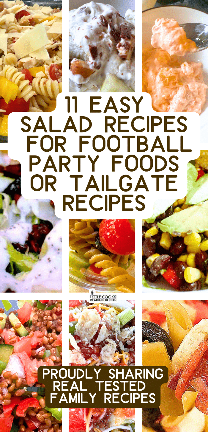11 Easy Salads for Football Food Recipes Tailgating Party Dishes Easy Salads for Football Food Recipes Tailgating Party Dishes